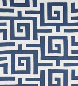 Tulum Wallpaper by Thibaut Navy