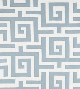 Tulum Wallpaper by Thibaut Spa Blue