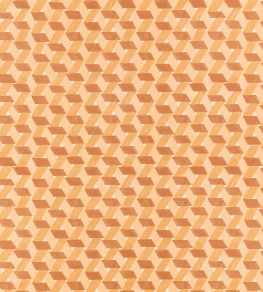 Twist Wallpaper by Kirkby Design Terracotta