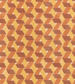 Twist Recycled Fabric by Kirkby Design Nectarine