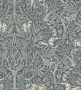 Under the Elder Tree Wallpaper by Borastapeter Blue