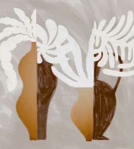 Une certaine magnificence Mural by Elitis Gold