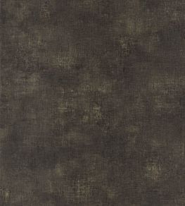 Uni Metalises Wallpaper by Caselio Black Gold