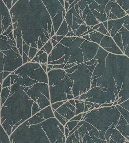 Vancouver Wallpaper by Casadeco Bleu Encre