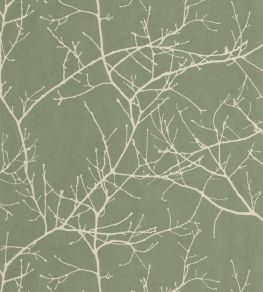 Vancouver Wallpaper by Casadeco Vert Eucalyptus