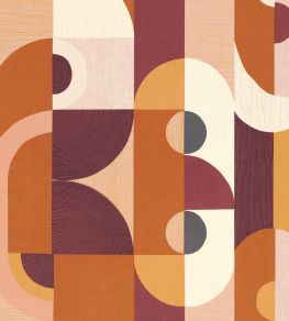 Vassily Wallpaper by Casamance Rose