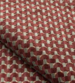 Velours Dedale Fabric by Nobilis Prune