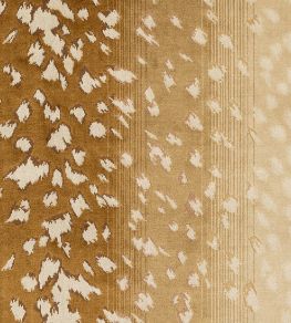 Velours Faon Fabric by Nobilis Blond