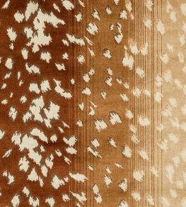 Velours Faon Fabric by Nobilis Caramel