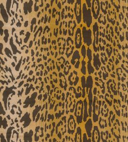 Velours Leopard Fabric by Nobilis Cumin