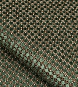 Velours Raphael Fabric by Nobilis Vert Emeraude