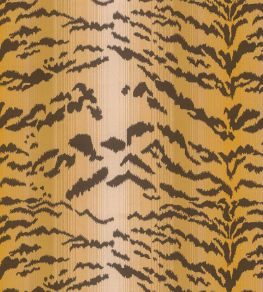 Velours Tiger Fabric by Nobilis Cumin