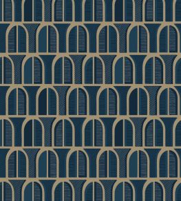 Venice Wallpaper by Borastapeter Blue
