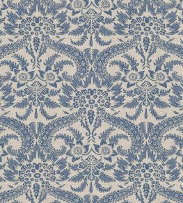 Versailles Wallpaper by Warner House Blue