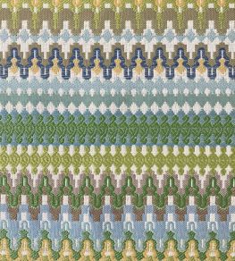 Vibe Outdoor Fabric by Ian Sanderson Mint Julep