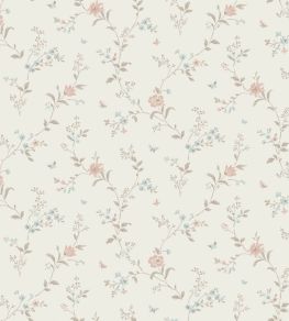 Viktoria Wallpaper by Borastapeter Cream/Pink