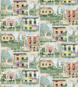 Villa Como Wallpaper by Osborne & Little Terracotta