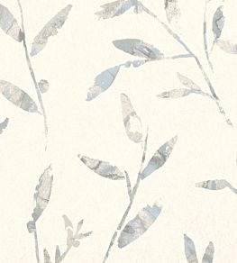 Hana Trail Wallpaper by Villa Nova Powder Blue