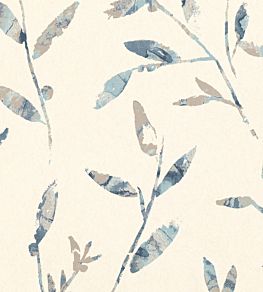 Hana Trail Wallpaper by Villa Nova Indigo