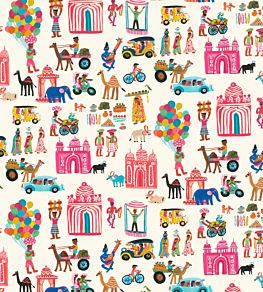 Hustle Bustle Fabric by Villa Nova 1