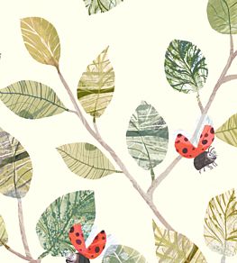 Ladybugs Wallpaper by Villa Nova 1