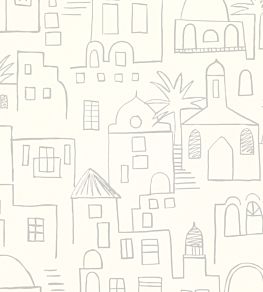 Teeny Santorini Wallpaper by Villa Nova 3