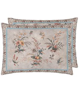 Vintage Floral Cushion 60 x 45cm by Designers Guild Linen