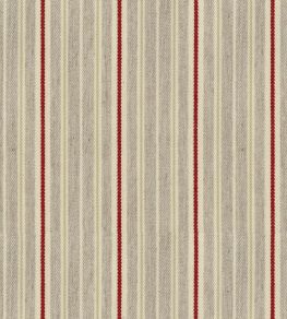 Vintage Stripe 4 Fabric by Ian Mankin Peony