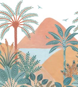 Viree Tropicale Mural by Caselio Multicouleurs
