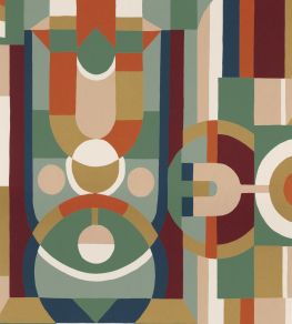 Vitrail Wallpaper by Casamance Multico