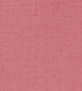 Light Weight Plain Linen Fabric by Volga Linen Coral
