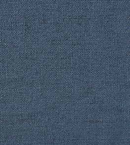 Light Weight Plain Linen Fabric by Volga Linen Prussion Blue