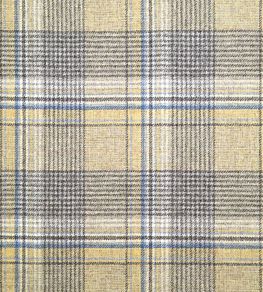 Wagtail Plaid Fabric by Ian Sanderson Sandstone