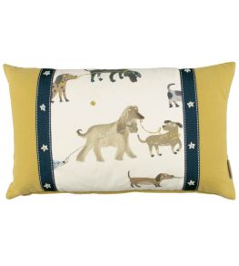 Walkies Cushion 30 x 50cm by Villa Nova Yellow