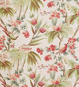 Bird & Blossom Fabric by Warwick Rose