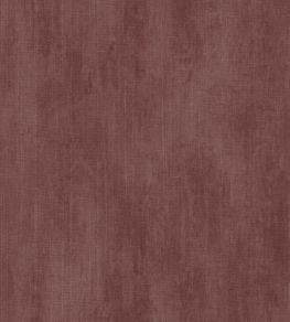 Washed Linen Wallpaper by Arte Maroon