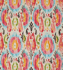Watercolour Ikat Fabric by Jim Thompson No.9 Candy