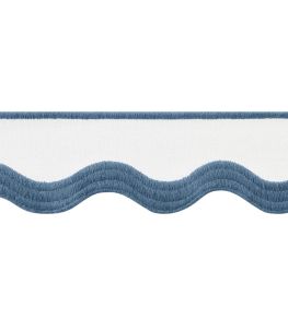 Wave Tape Trimming by Thibaut Bermuda on White