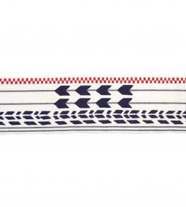 Wayfarer Border Trimming by Christopher Farr Cloth Dark Indigo