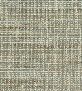 Weald Fabric by Nina Campbell Aqua/Beige