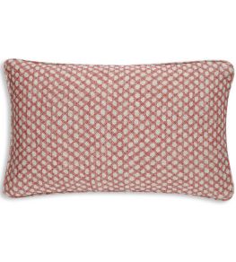 Wicker Cushion by Fermoie Pink