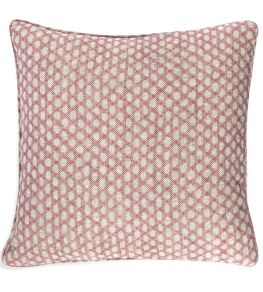 Wicker Cushion by Fermoie Pink