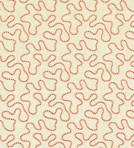 Wiggle Fabric by Harlequin Linen/Carnelian