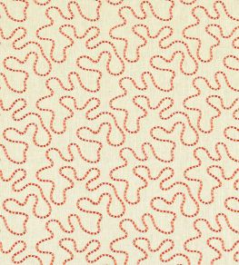 Wiggle Fabric by Harlequin Linen/Carnelian