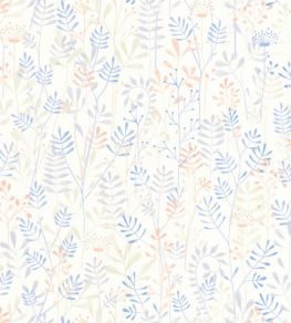 Wild Garden Wallpaper by Casadeco Bleu Ciel