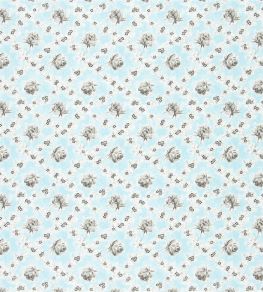Wild Rose Fabric by Designers Guild Aqua