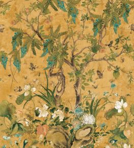 Wild Wisteria Mural by Thibaut Ochre
