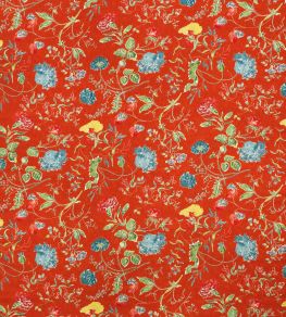 Wild Wood Fabric by Andrew Martin Pumpkin