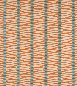 Wilder Fabric by Jane Churchill Burnt Orange