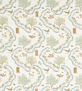 Wildflower Meadow Fabric by Sanderson Going Green